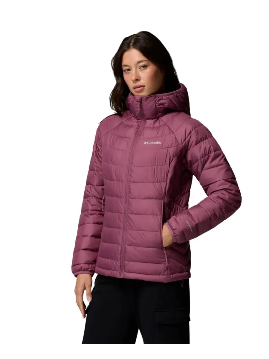 Женская куртка с капюшоном Powder Lite II Lightweight Insulated Hooded Jacket Columbia, Antique — изображение 2 из 3