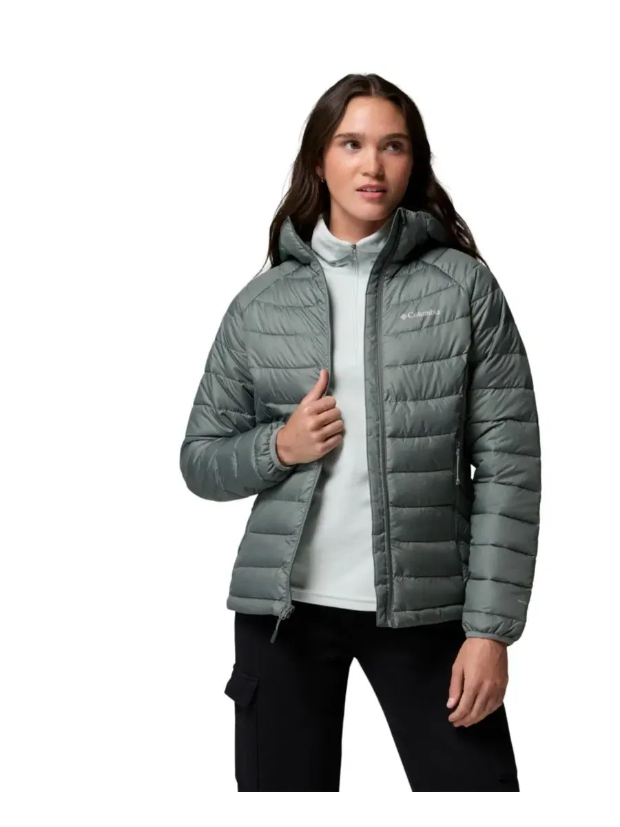 Женская куртка с капюшоном Powder Lite II Lightweight Insulated Hooded Jacket Columbia, Sedona Sage