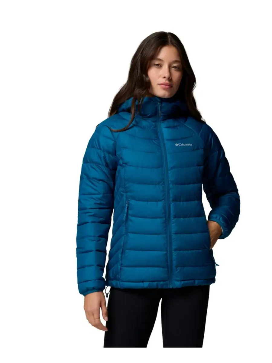 Женская куртка с капюшоном Powder Lite II Columbia — изображение 2 из 3, синий