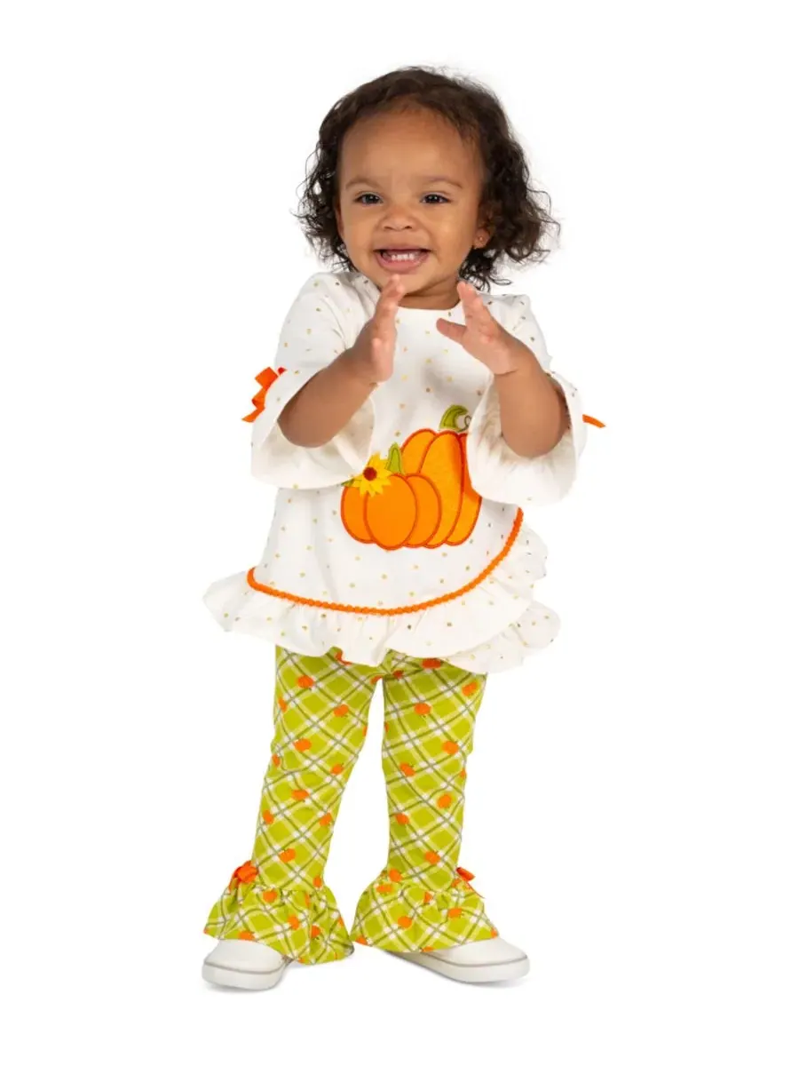 Комплект из топа и леггинсов с принтом Baby Girls' Printed Top and Leggings, 2-Piece Set Rare