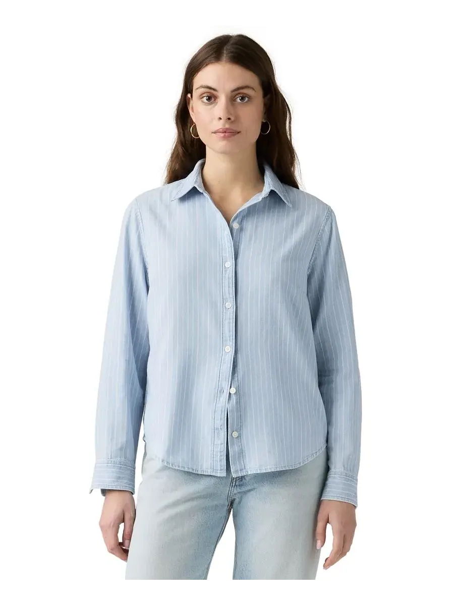Женская рубашка из поплина с длинным рукавом Carlile Classic Levi's, String Me Along — 2