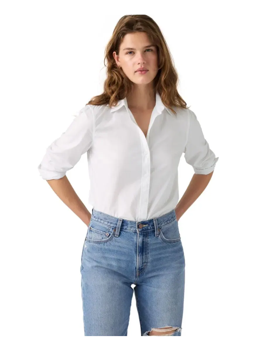 Женская рубашка с длинным рукавом Carlile Classic Poplin Levi's — 2