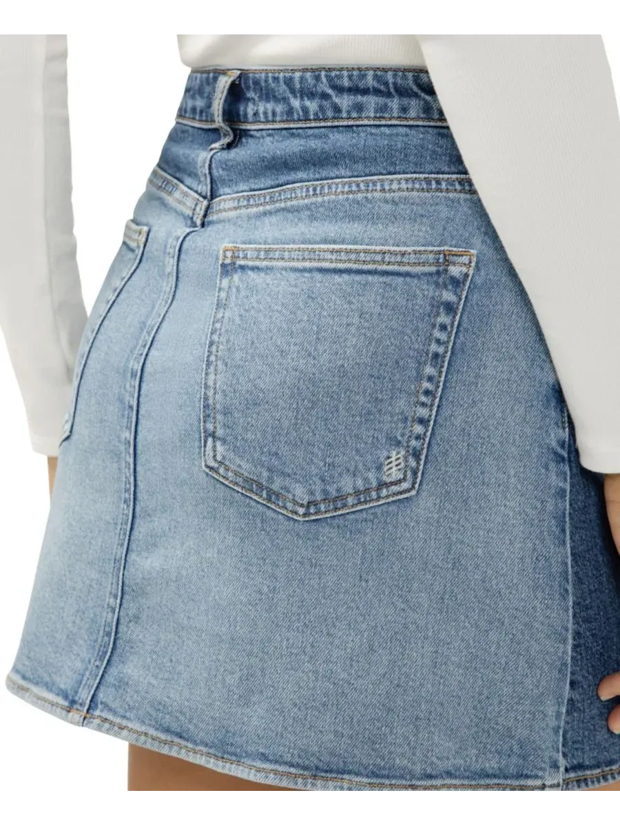 Женская джинсовая юбка в западном стиле Silver Jeans Co. — изображение 3 из 4, серебристый