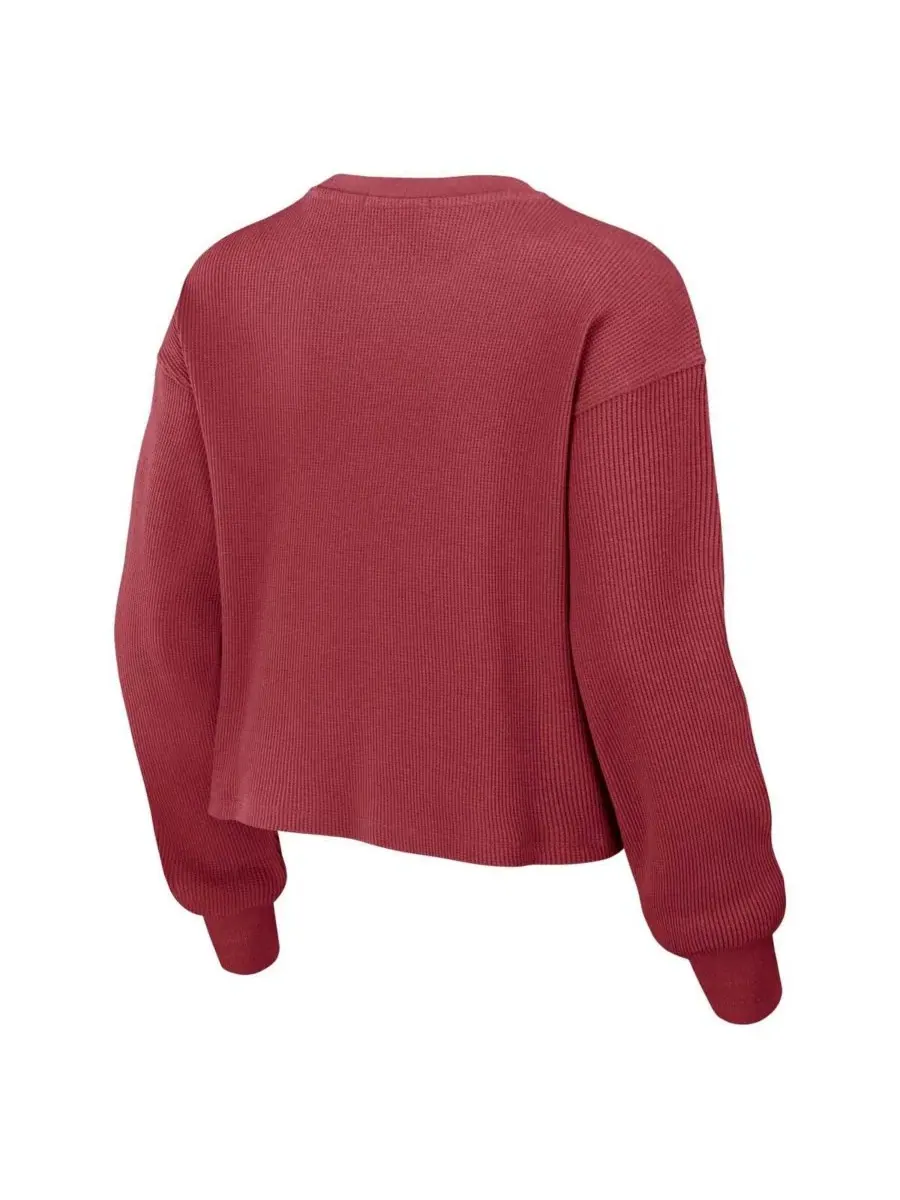 Комплект из лонгслива и шорт с вафельным узором, с принтом Arizona Cardinals WEAR by Erin Andrews — изображение 3 из 4