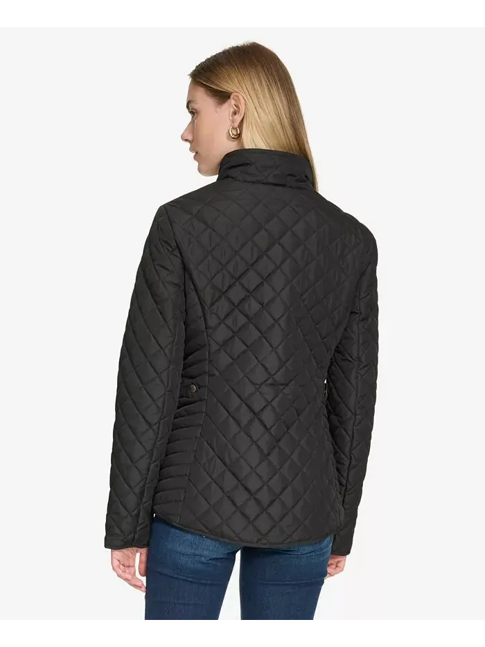 Куртка Nautica Jeans Solid Quilted — изображение 2 из 6, черный