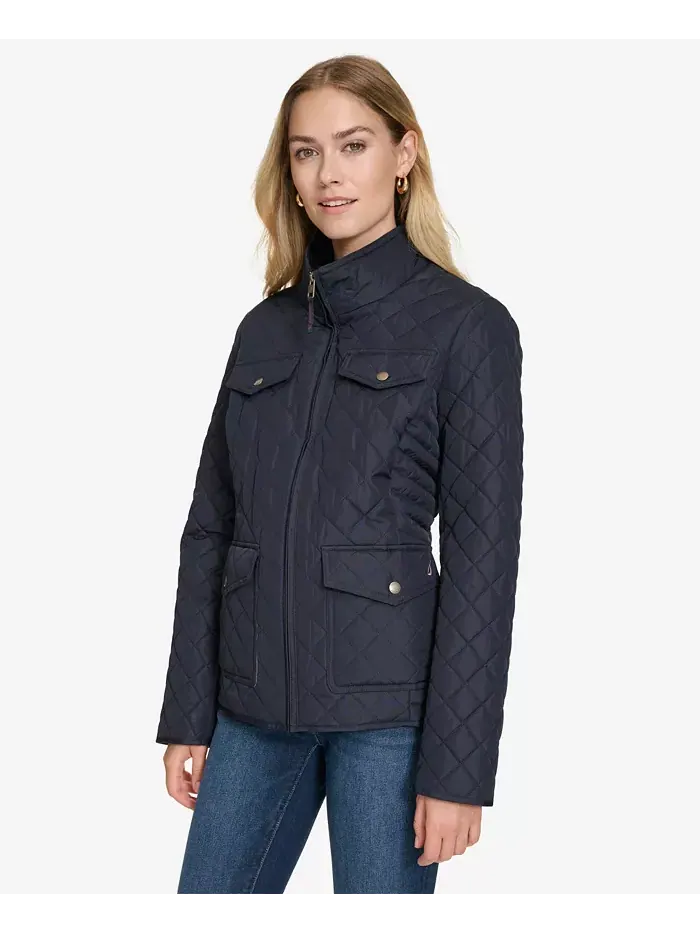 Куртка Nautica Jeans Solid Quilted — изображение 3 из 8, ночное небо