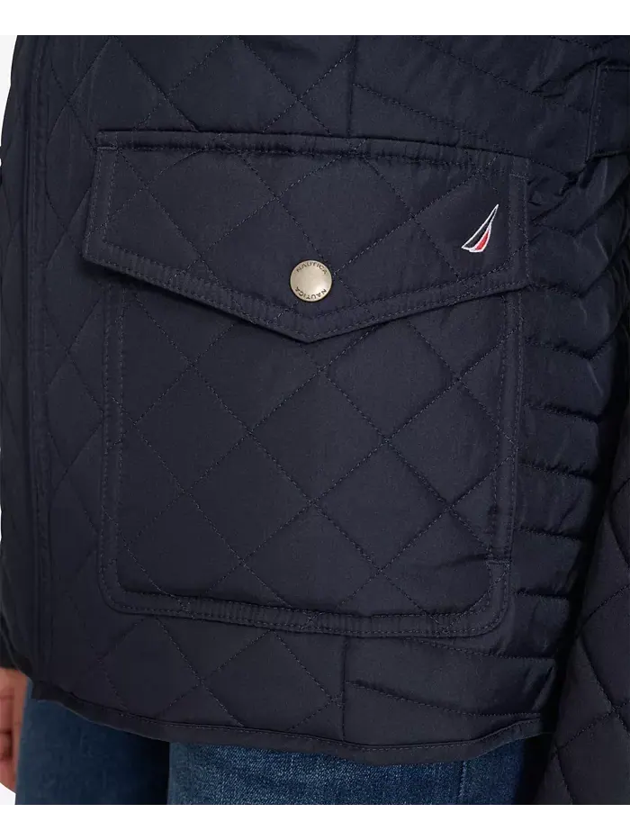 Куртка Nautica Jeans Solid Quilted — изображение 6 из 8, ночное небо