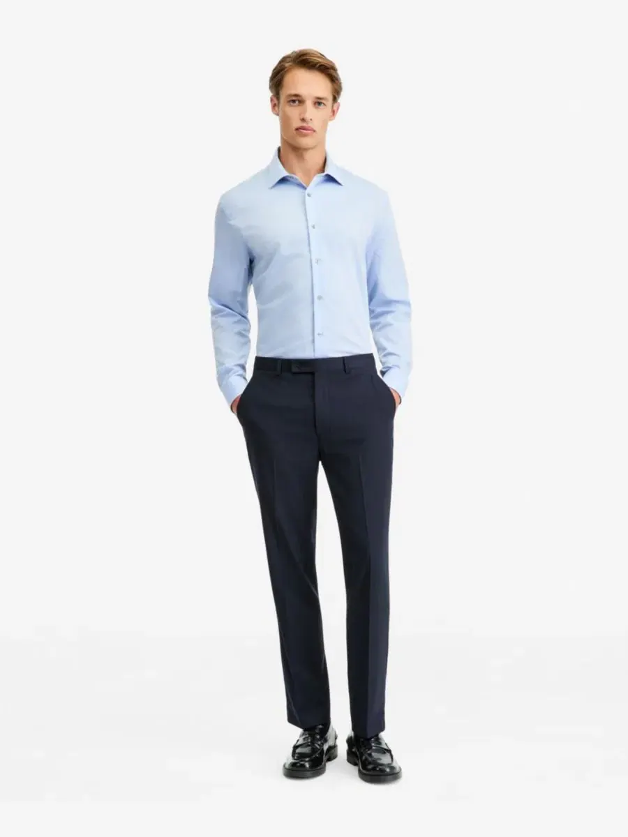 Брюки классические мужские с принтом в клетку Calvin Klein