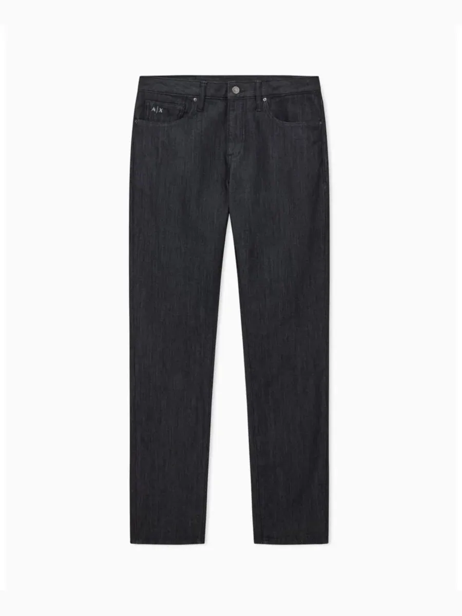 A|X Armani Exchange Мужские джинсы J14 Slim Gold Splatter — изображение 10 из 10
