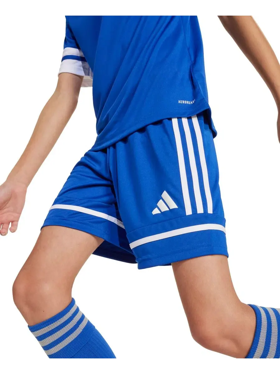 Шорты для мальчиков Squadra Soccer adidas — изображение 3 из 7, синий/белый