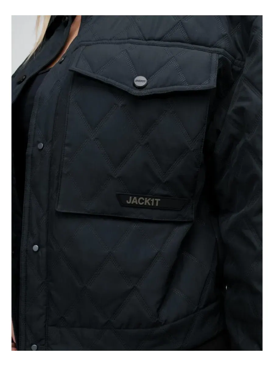 Стеганая куртка-рубашка Eden JACK1T — изображение 6 из 7, черный