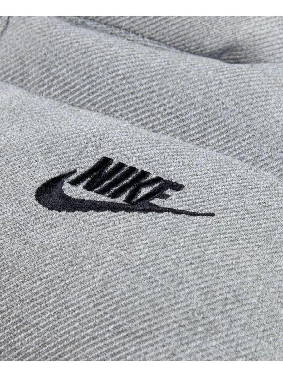 Куртка-пуховик стеганая с капюшоном Nike — изображение 2 из 3, темный серый