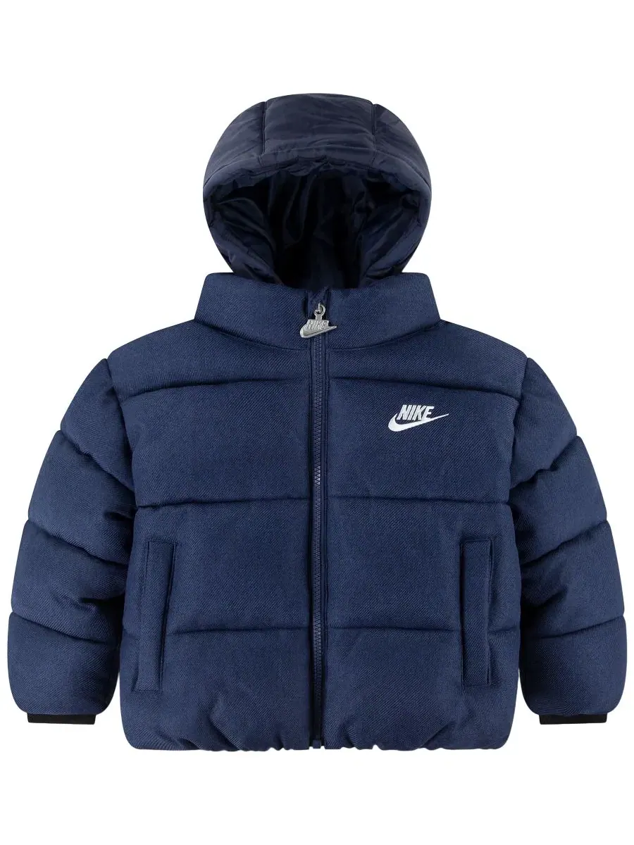 Куртка стеганая с капюшоном, с длинным рукавом Nike
