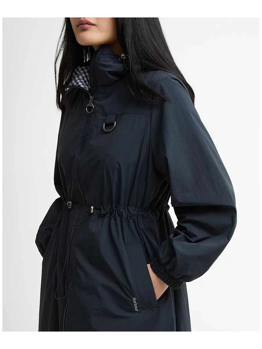 Женский плащ Barbour Gracefield — изображение 2 из 10, темный темно-синий