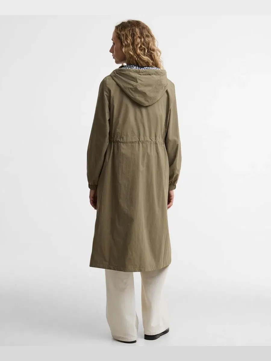 Женский плащ Barbour Gracefield — изображение 9 из 10, темный темно-синий