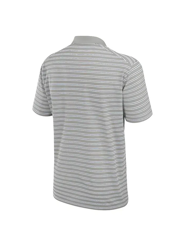 Мужская поло Michigan State Spartans Primetime Victory Striped Performance Nike — изображение 5 из 5, зеленый белый