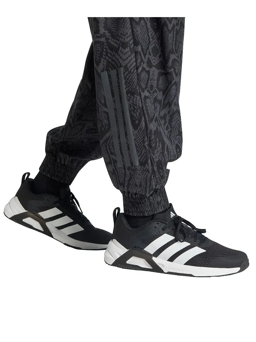 Спортивные брюки с принтом Power Allover Print adidas — изображение 3 из 4, угольный