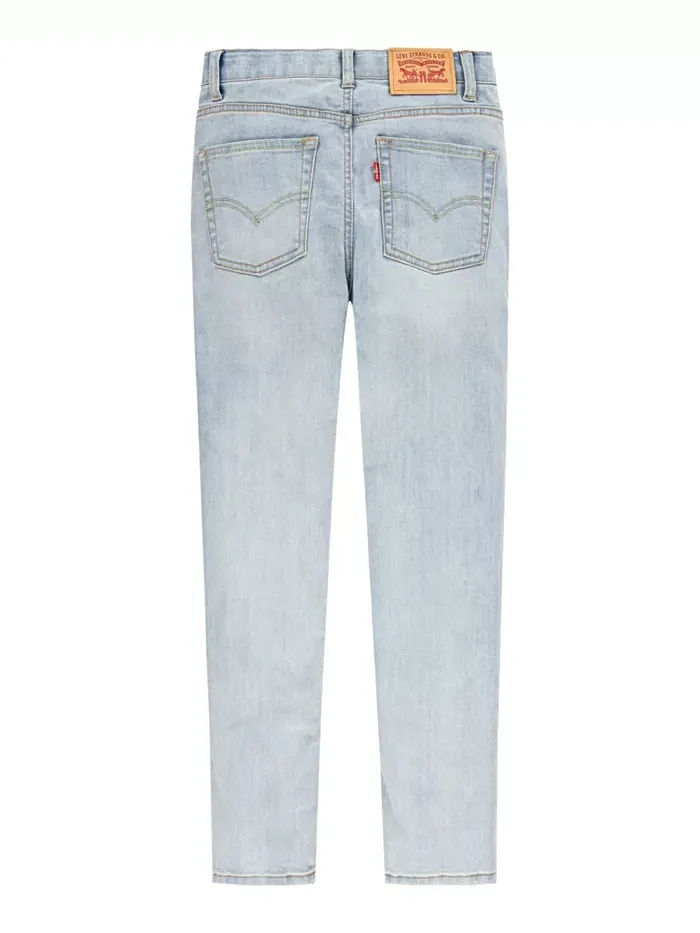 Брюки джинсовые Big Boys 510 Skinny Fit Stretch Performance Levi's — изображение 2 из 5, голубой