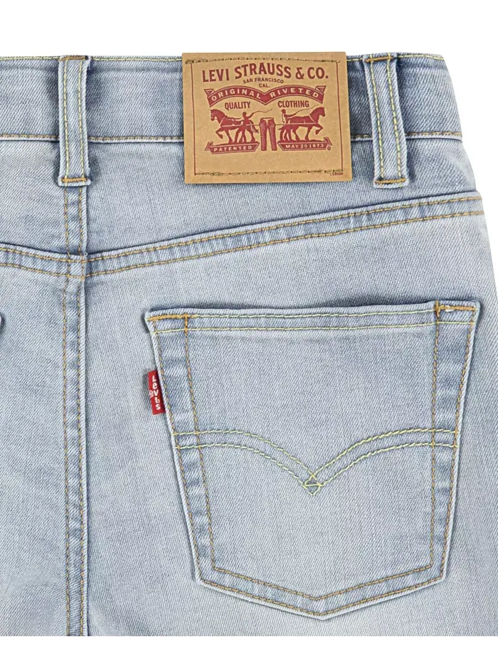 Брюки джинсовые Big Boys 510 Skinny Fit Stretch Performance Levi's — изображение 5 из 5, голубой