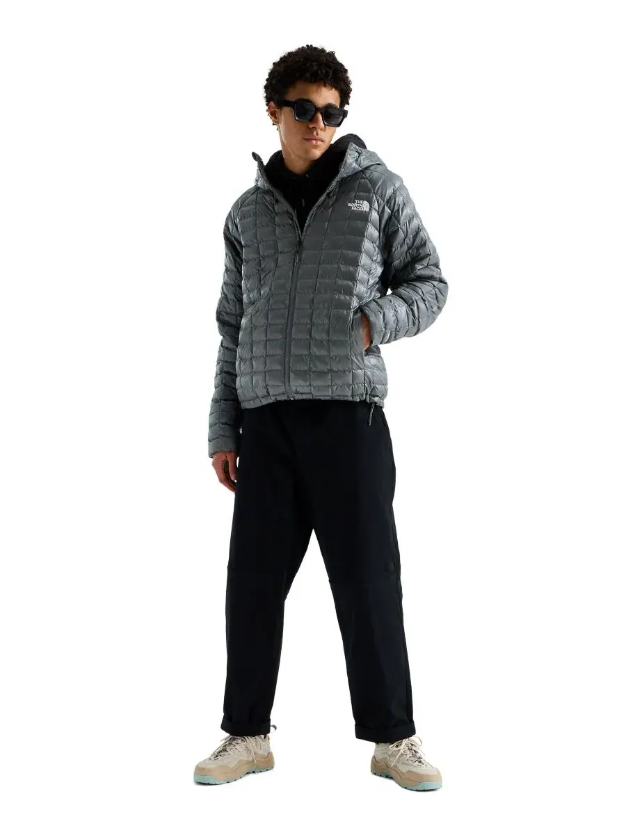 Куртка Thermoball Packable Hooded The North Face — изображение 2 из 5, жемчужный
