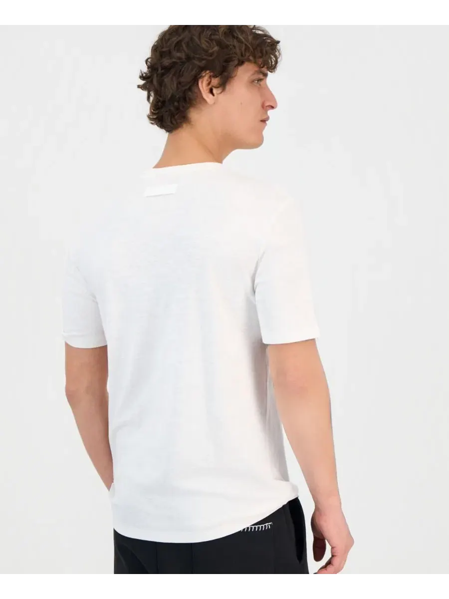 Футболка мужская с круглым вырезом, slim fit Hugo Boss — изображение 4 из 4, прозрачный