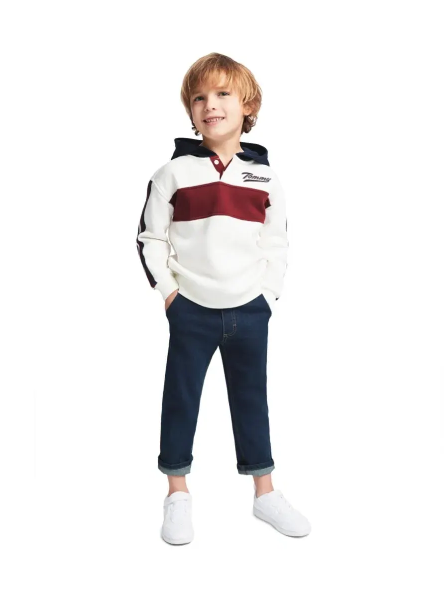Комплект худи и джинсовых брюк для мальчика, 2 предмета Tommy Hilfiger