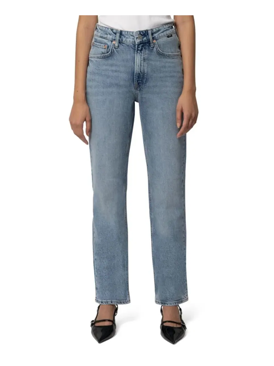 Женские джинсы прямого кроя с высокой посадкой New York High-Rise Straight-Leg Mavi Jeans