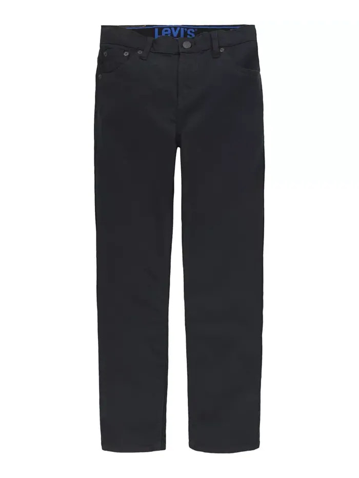 Большие мальчики 502 Taper Fit Stretch Performance Джинсы Levi's — изображение 1 из 5, черный