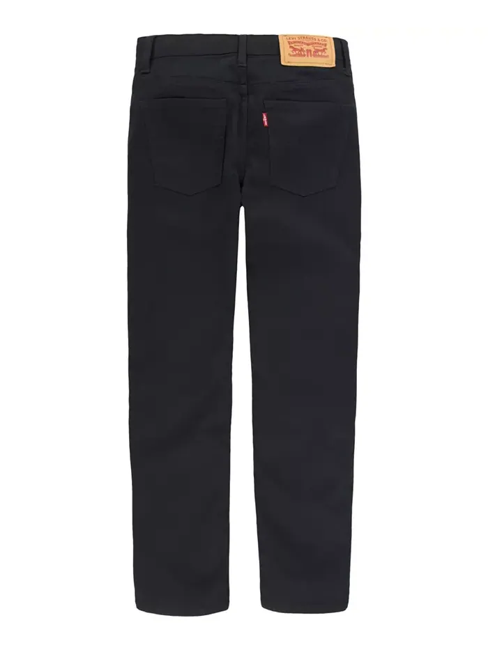 Большие мальчики 502 Taper Fit Stretch Performance Джинсы Levi's — изображение 2 из 5, черный