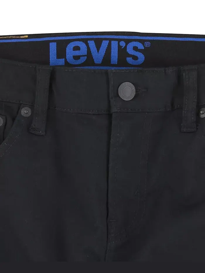 Большие мальчики 502 Taper Fit Stretch Performance Джинсы Levi's — изображение 5 из 5, черный
