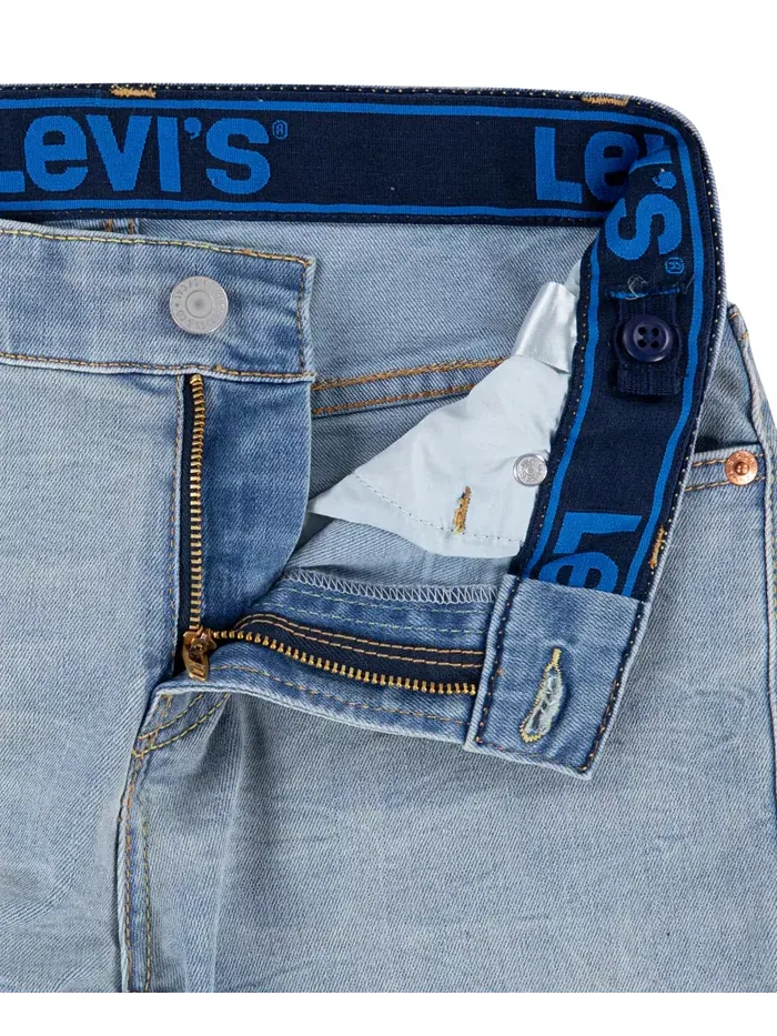 Большие мальчики 502 Taper Fit Stretch Performance Джинсы Levi's — изображение 3 из 5