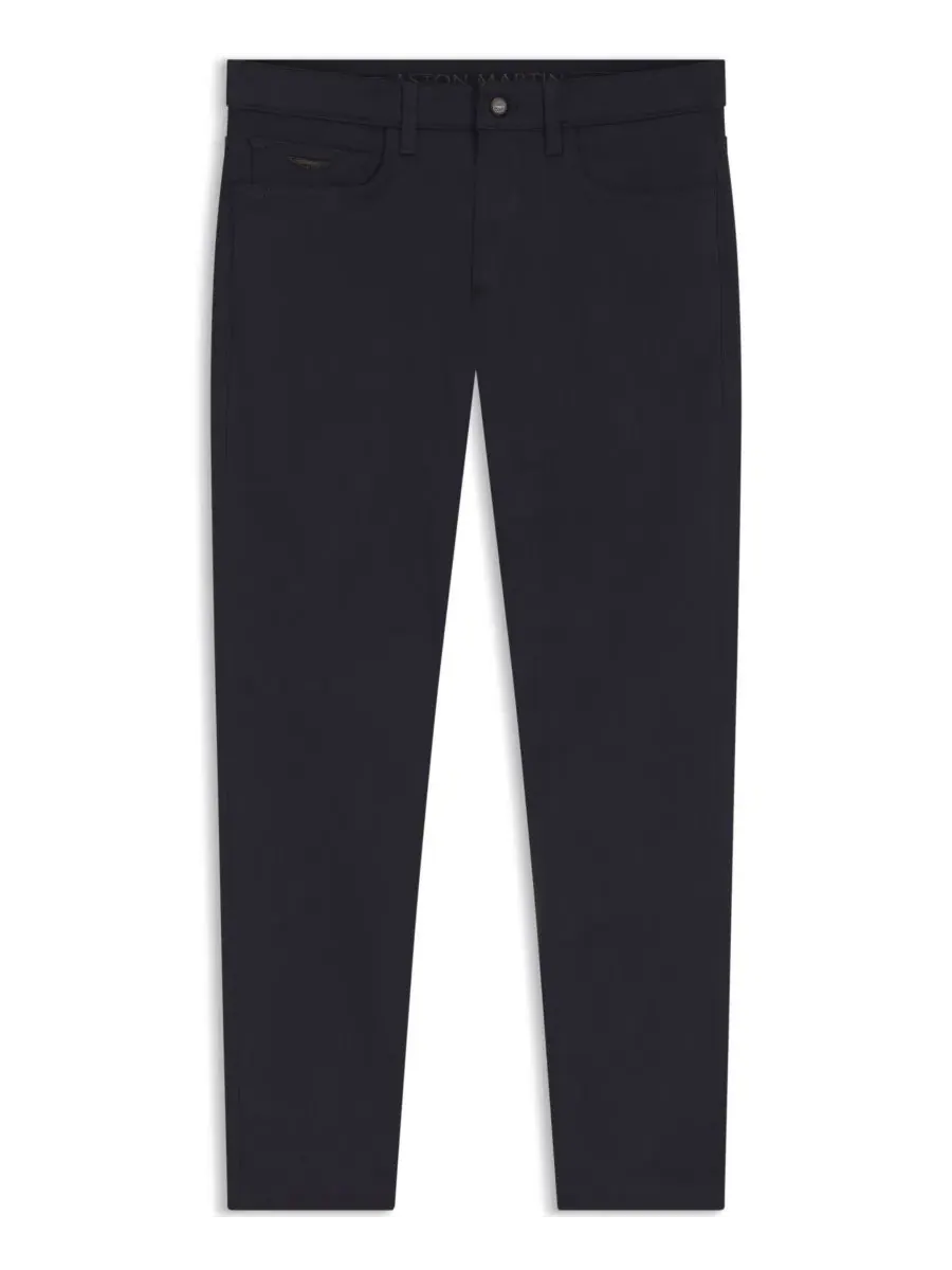 Джинсы slim fit с эластичным денимом BOSS x ASTON MARTIN Hugo Boss — изображение 3 из 6, черный