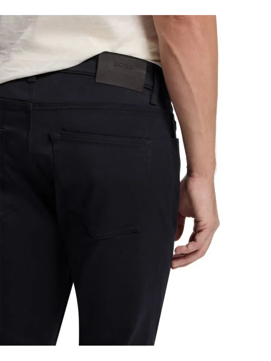 Джинсы slim fit с эластичным денимом BOSS x ASTON MARTIN Hugo Boss — изображение 5 из 6, черный