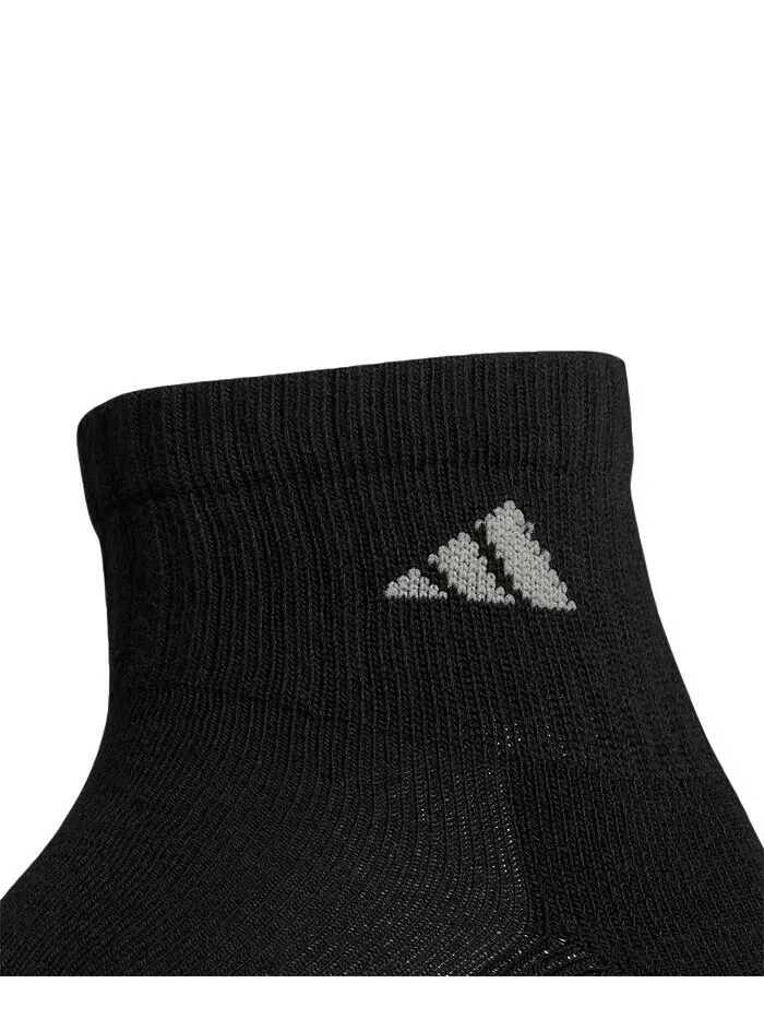 Мужские спортивные носки с мягкой подкладкой, 6 пар adidas — изображение 2 из 5, черный