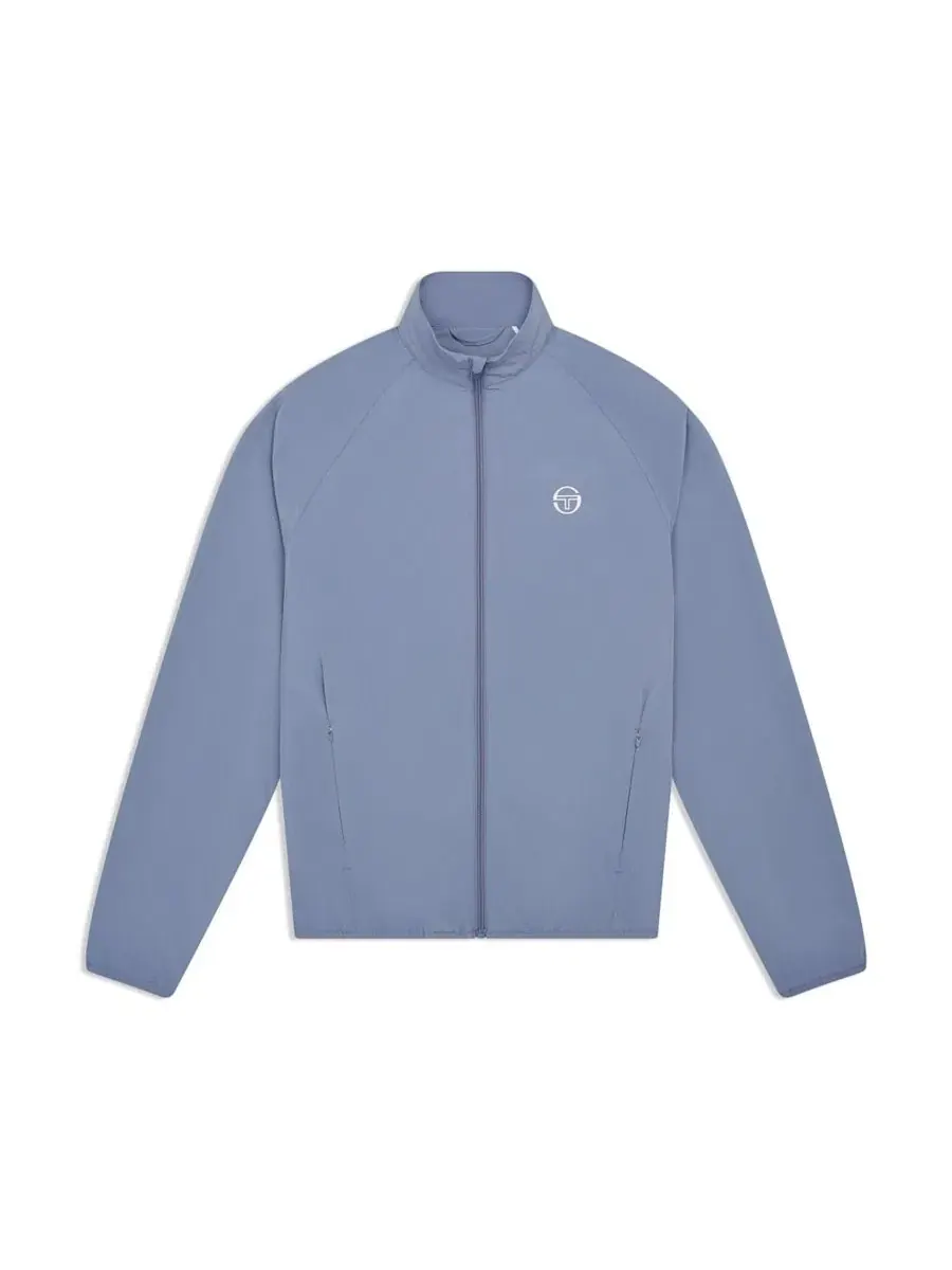 Куртка-тренч мужская с молнией, модель Affondo Performance Track Jacket Sergio Tacchini, Troposphere — изображение 5 из 5