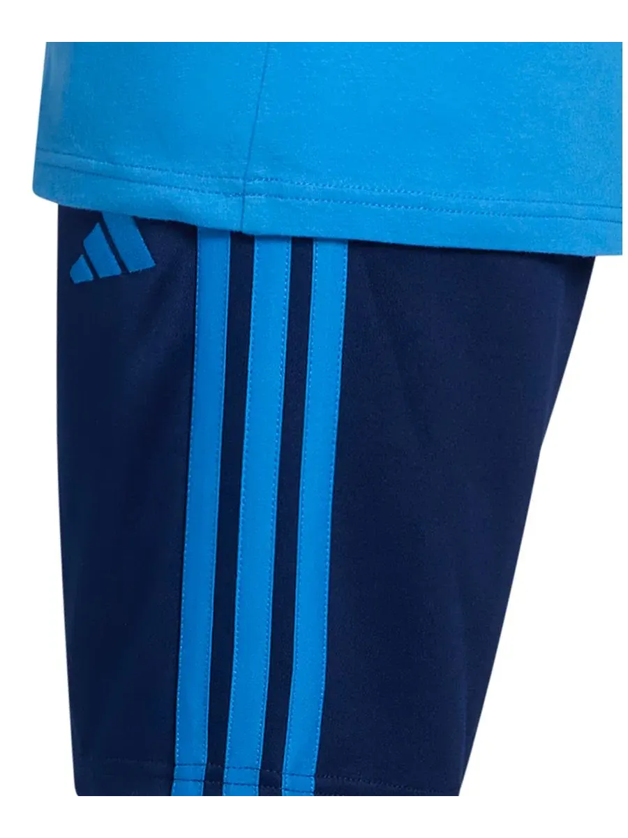 Комплект из футболки и шорт с принтом adidas — изображение 6 из 6, синий