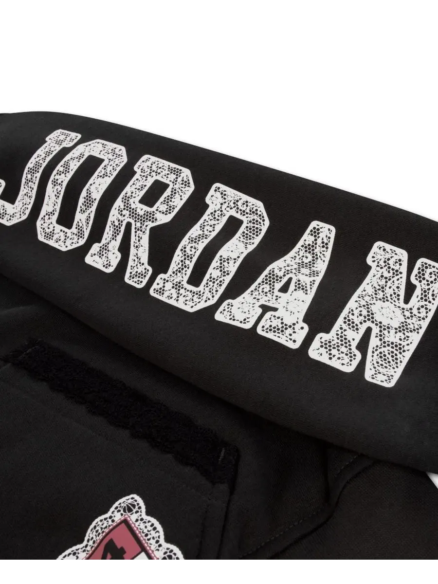 Худи из футера с капюшоном и принтом Jordan Allstar — изображение 4 из 5, черный