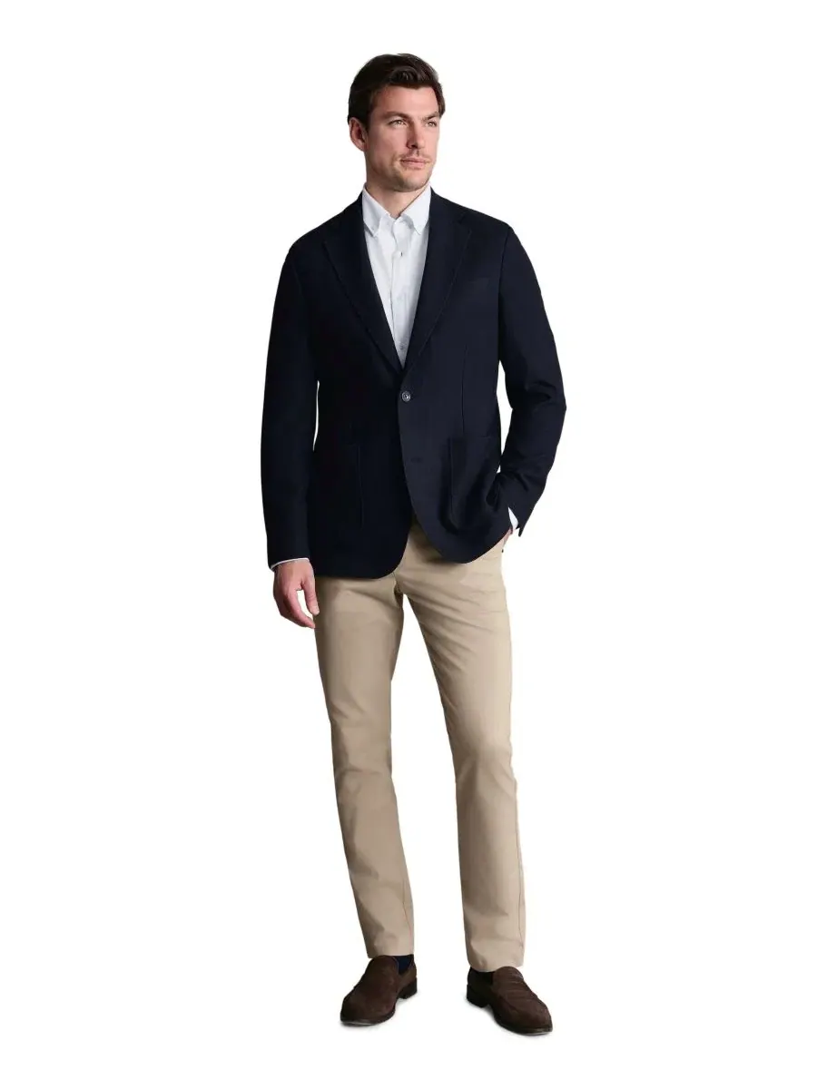 Пиджак Slim Fit Charles Tyrwhitt — изображение 2 из 5, темно-синий