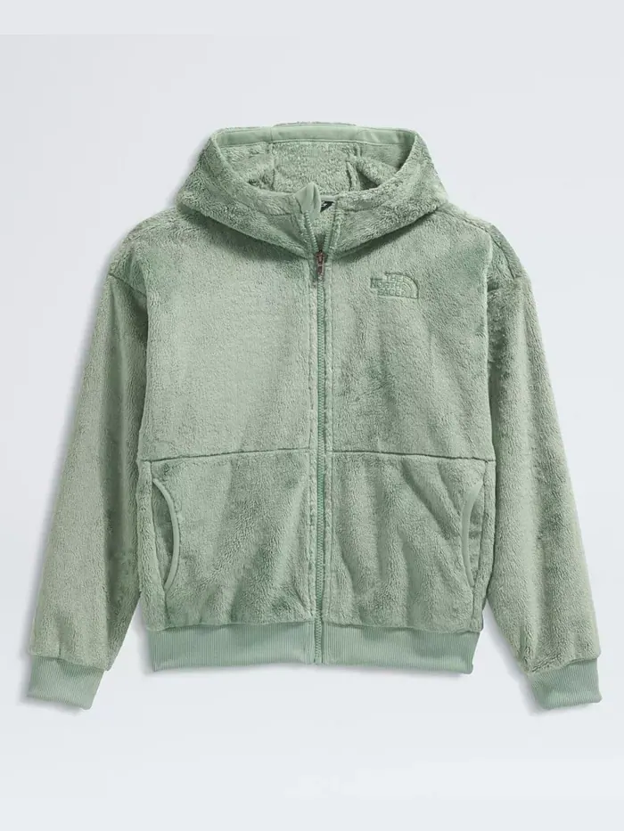 Большие девочки худи Osito с полной молнией The North Face — изображение 5 из 5, зеленый