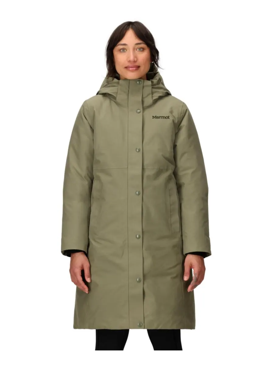 Женское пальто Челси Marmot — изображение 1 из 8, оливковый