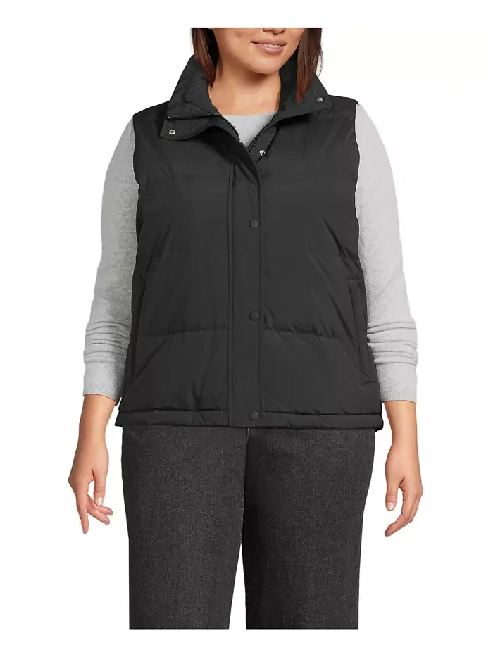 Жилет-пуховик Max 600 Plus Size Lands' End