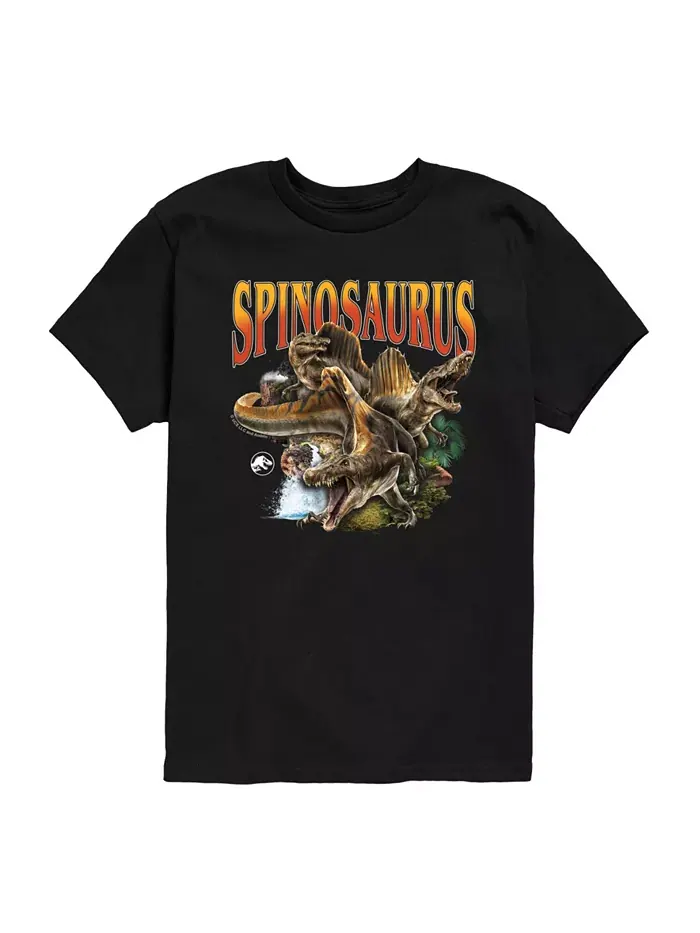Футболка Big Boys Live Action Spinosaurus Jurassic Park — черный