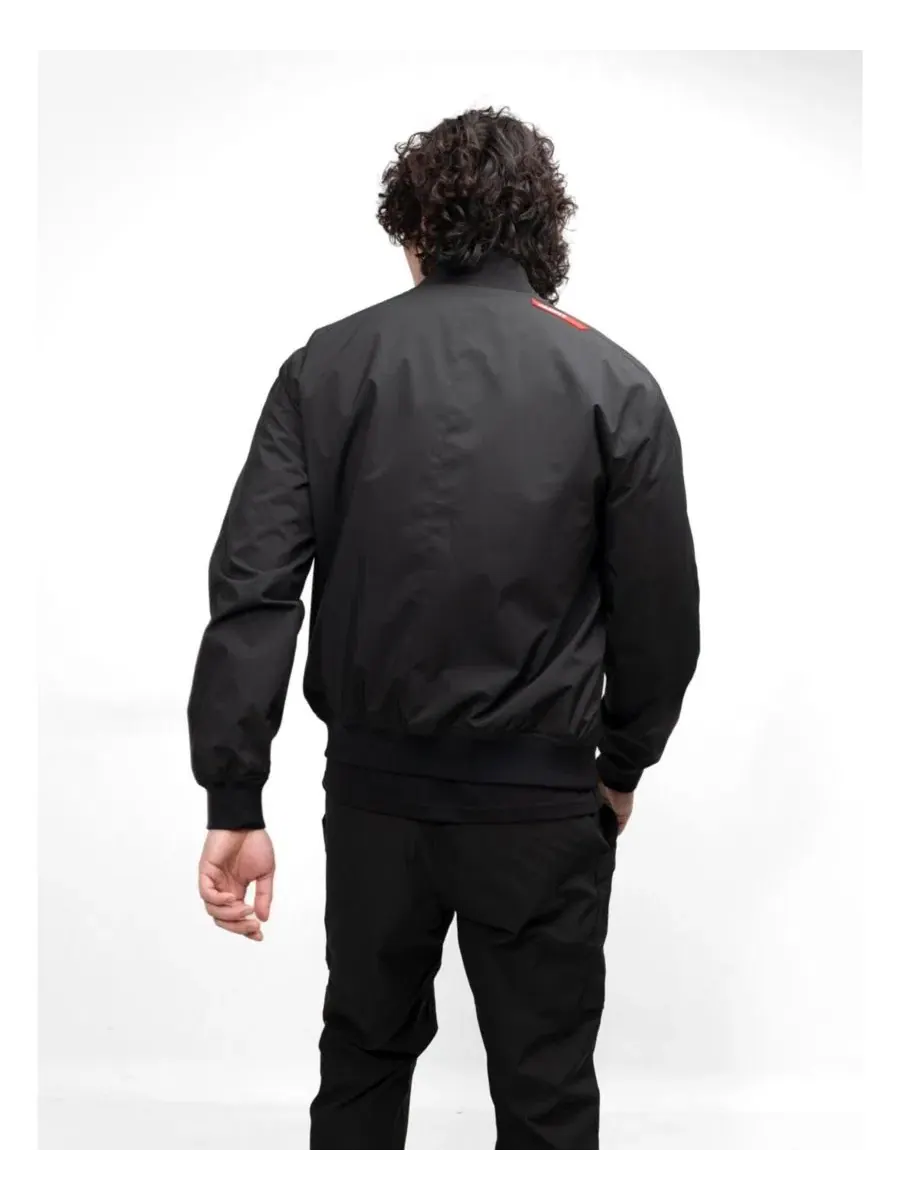 Мужская куртка-бомбер Oberon Tech Bomber JACK1T — изображение 3 из 6, черный