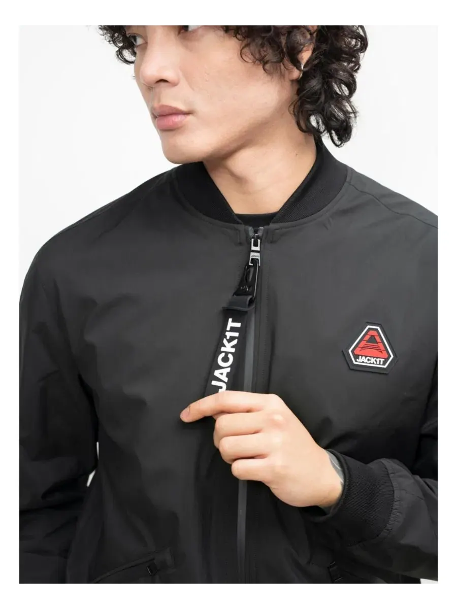 Мужская куртка-бомбер Oberon Tech Bomber JACK1T — изображение 4 из 6, черный