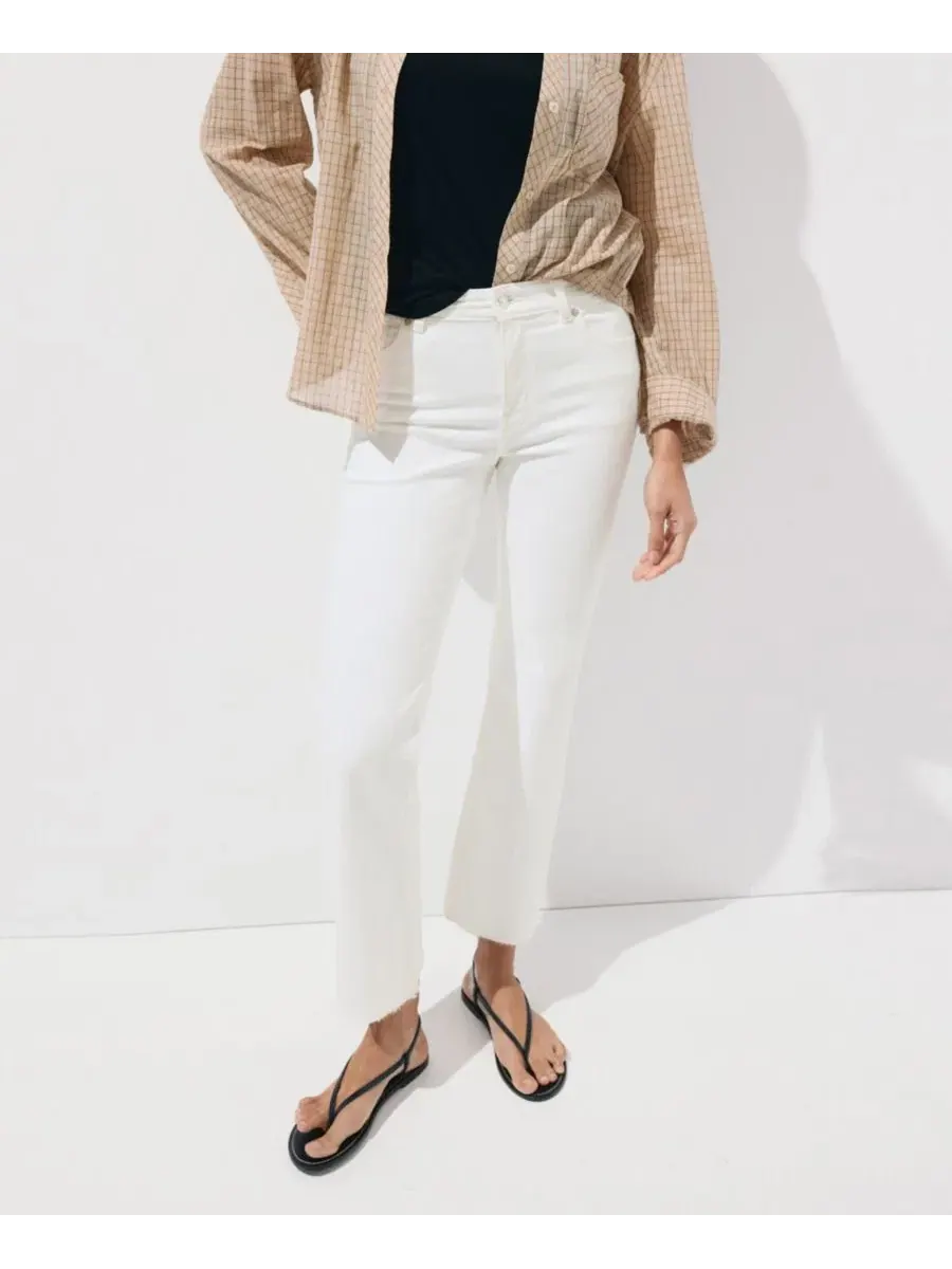 Джинсы Sienna Flared Cropped скинни MANGO
