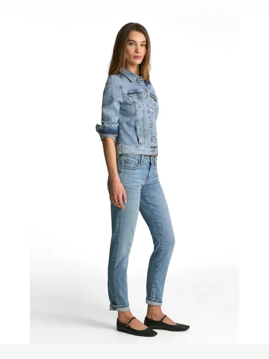 Джинсы женские скинни Mavi Jeans Emma — изображение 2 из 6, синий
