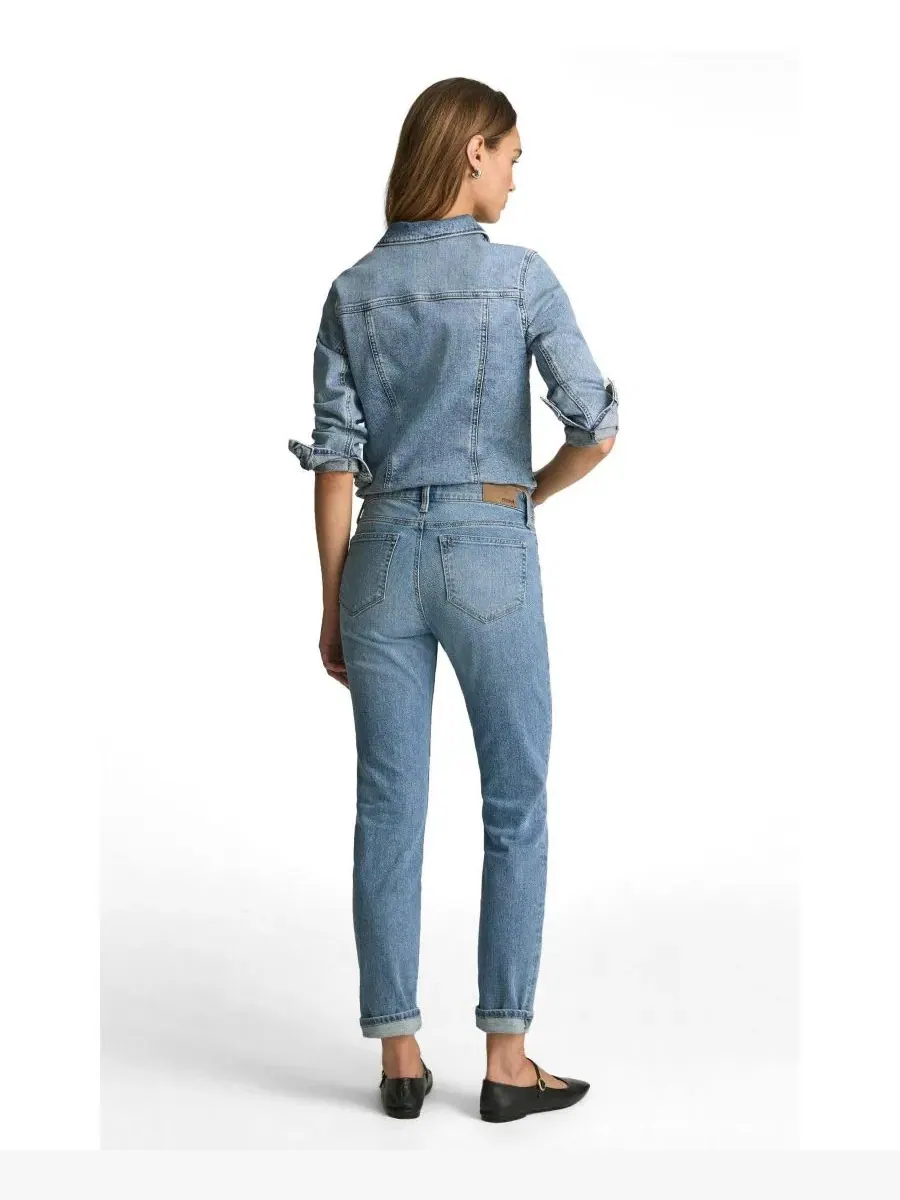 Джинсы женские скинни Mavi Jeans Emma — изображение 3 из 6, синий