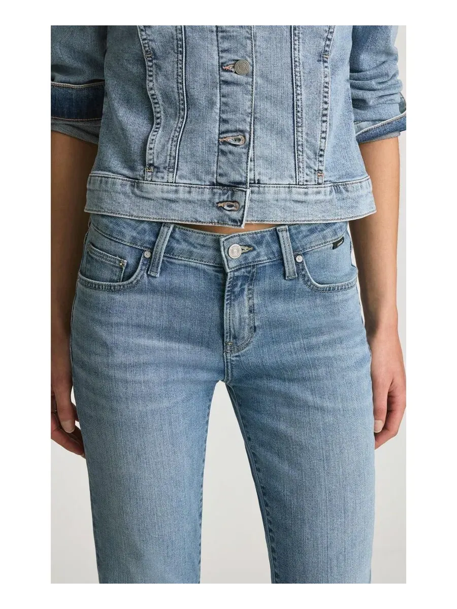 Джинсы женские скинни Mavi Jeans Emma — изображение 5 из 6, синий