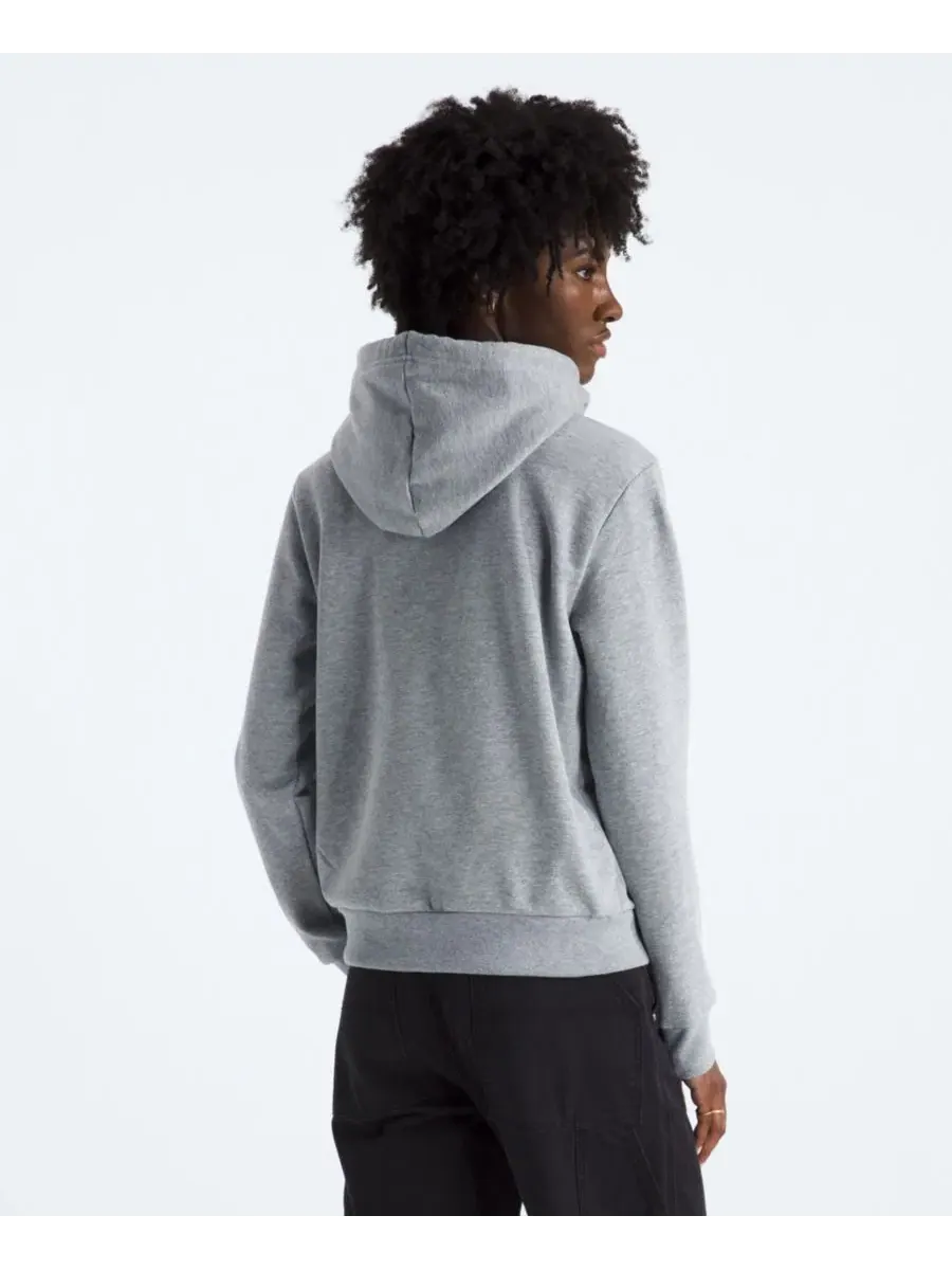 Женская худи с капюшоном, с длинным рукавом, Evolution Half Dome The North Face — изображение 3 из 3, бледный серый