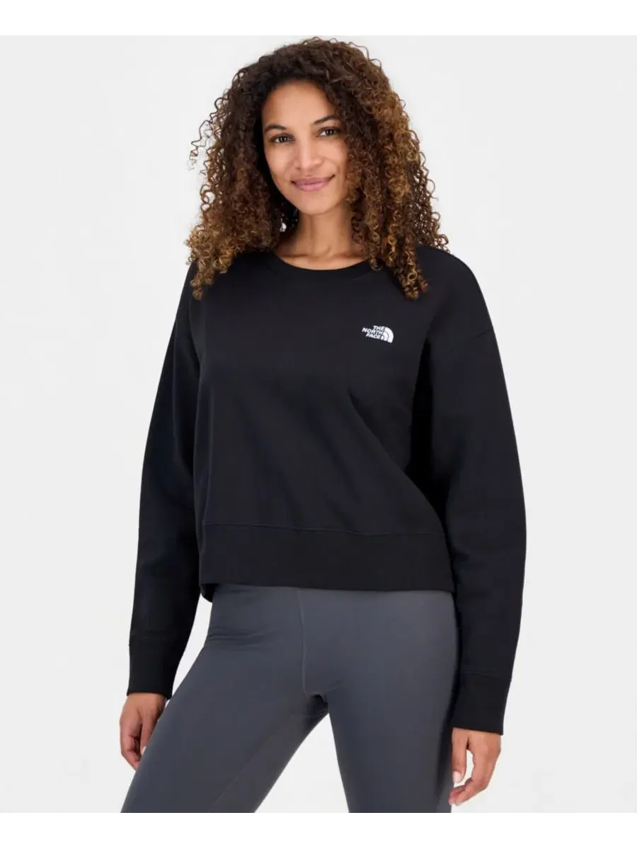 Женский укороченный свитшот из хлопка Half Dome Logo The North Face